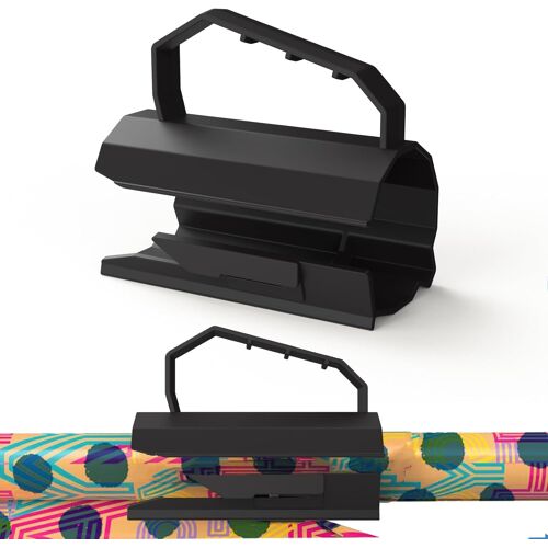 Kalanka-Coupe Papier D'emballage, Coupe Rouleau De Papier Cadeau, Coupe Papier Cadeau Pour Rouleaux, Noël Papier D'emballage Cutter, Coupe Papier Cadeau Remplaçable, Pour Noël Festival Emballage Cade