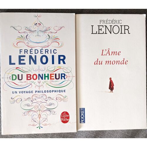 Frédéric Lenoir, Du Bonheur + L'Âme Du Monde