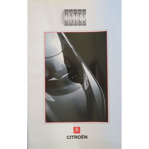 Livre Citroën Dates