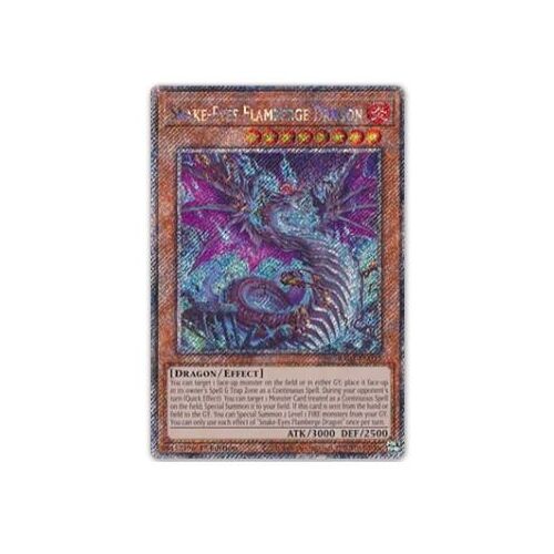 Yu Gi Oh Ra03 Fr033 Dragon Flamberge De L'Oeil De Serpent Platinum
