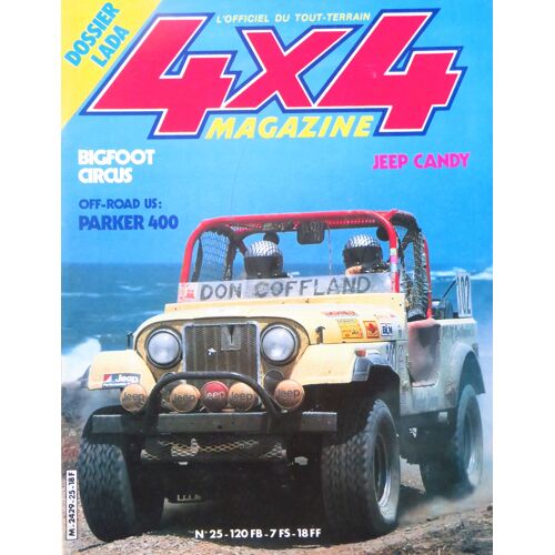 4x4 Magazine Numéro 25 - Avril 1983