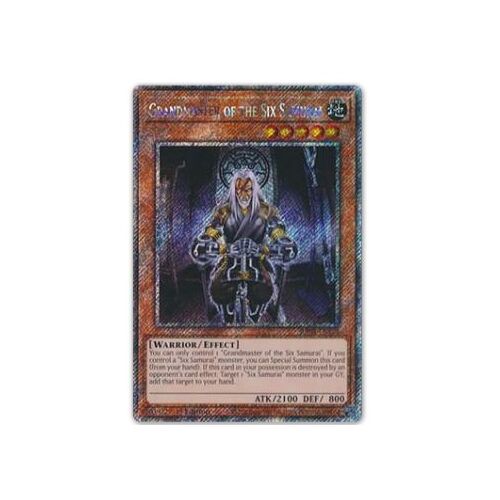 Yu Gi Oh Ra03 Fr174 Grand Maître Des Six Samouraïs Platinum