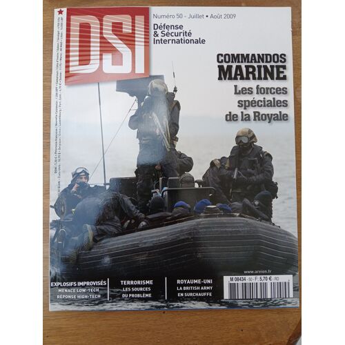 Dsi N° 50 : Commando Marine - Les Forces Spéciales De La Royale