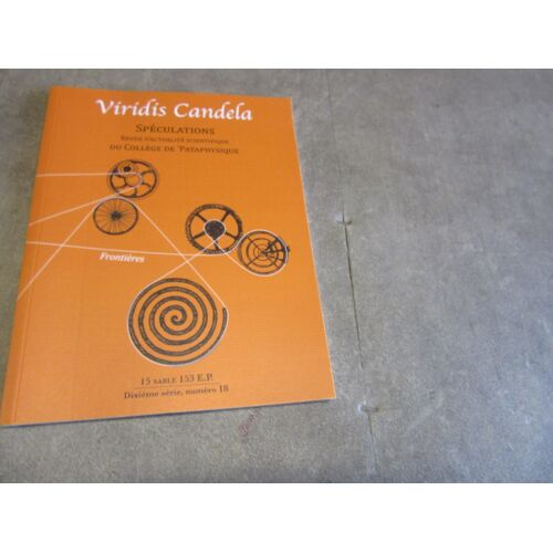 Viridis Candela Speculations Revue Actualite Scientifique Frontieres Numero 18