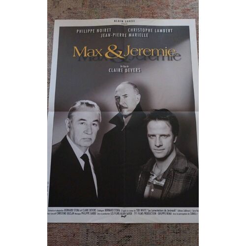 Max Et Jeremie Affiche Cinema Originale 60x80