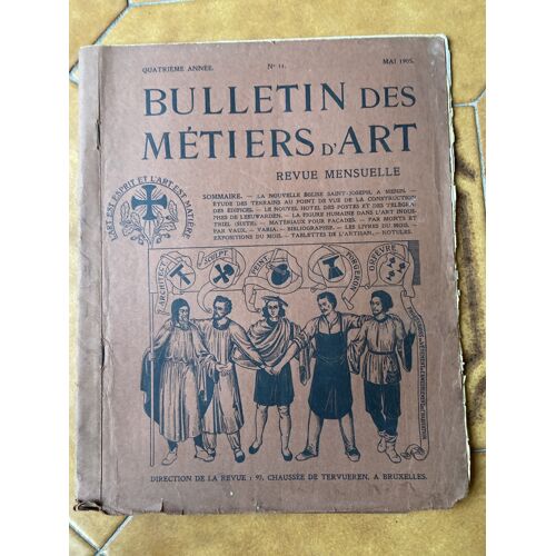 Bulletin Des Métiers D’Art Mai 1905
