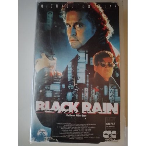 Cassette Vidéo Vhs - Black Rain - Michael Douglas