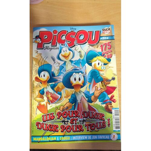 Disney Picsou Magazine N594 Un Pour Duck Et Duck Pour Tous
