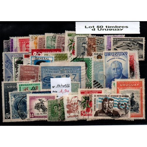 Lot 50 Timbres D'Uruguay (1440926)