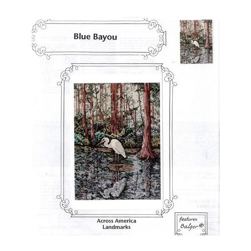Blue Bayou Cross Stitch Chart