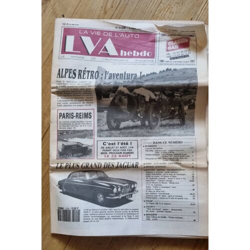 Lva La Vie De L'Auto 8 Aout 1991