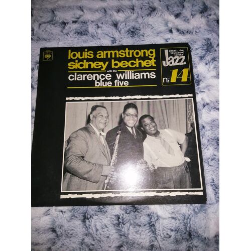 Disque Vinyle Louis Armstrong Sidney Bechet Whith The Clarence Williams Blue Five