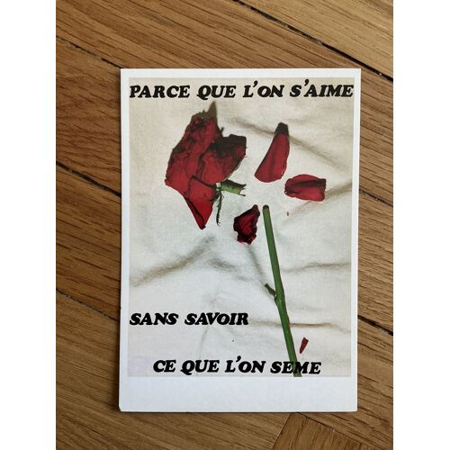 Carte Postale, Vintage, Concours D’Affiche Le Sida Supa Ignorance. Parce Que L’On S’Aime Sans Savoir Ce Que L’On S’Aime.