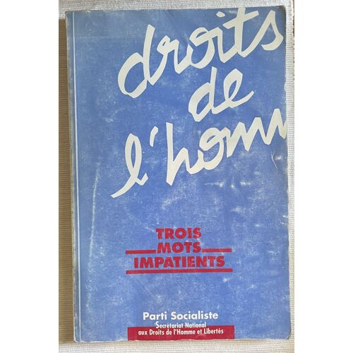 Droit De L'Homme - Michèle Humbert Lindeperg O