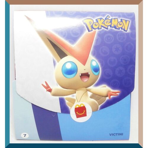 Série Pokémon Combat Express - Pochette N°07 Victini- Happy Meal - Mcdo 2022