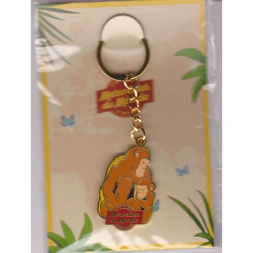 Porte-Clé Collector Orang-Outan - Chocolat Merveilles Du Monde