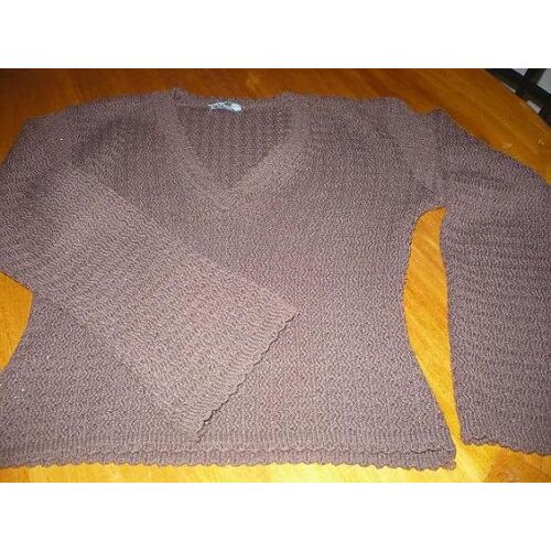 Pull R K Collection Marron Printemps Taille 38