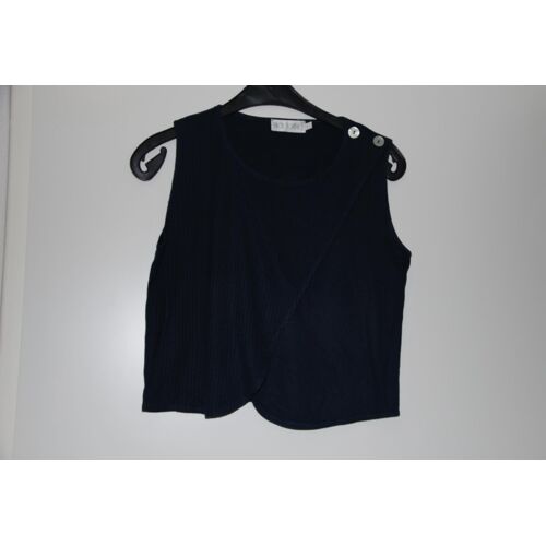 Top Bleu Marine Mia Soana