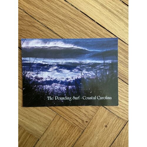 Carte Postale, The Pounding, Surf, Côte De Caroline-Du-Nord