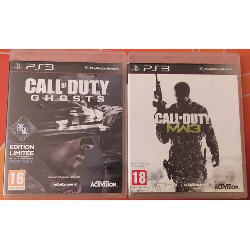 Lot De 2 Jeux Call Of Duty Ps3