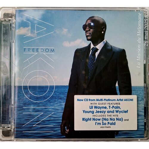 647 Super Top Album Cd Original Collection Akon Freedom