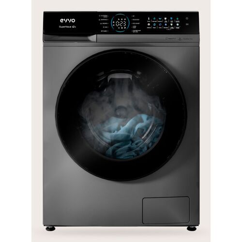 EVVO W412X25A machine à laver chargement frontal 12 kg 1400 tr/min Acier inoxydable