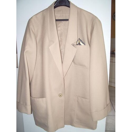 Veste De Tailleur Beige Taille 44