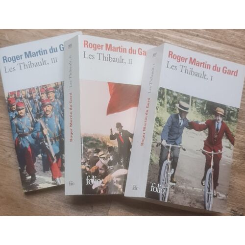 Les Thibault - Tome 1, 2 Et 3 - Martin Du Gard Roger . Gallimard, Coll. Folio