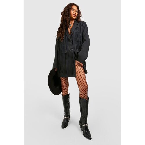 Boohoo Gzz54218-105-35 Collant Et Chaussette Noir - One Size