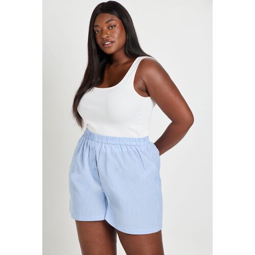 Boohoo Hzz44821-106-350 Short Femme Bleu - 22