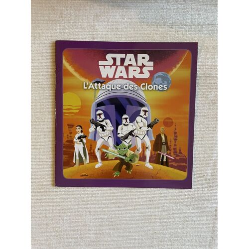 Star Wars - Lot De 4 Petits Livrets : 1- Le Retour De Jedi, 2- L'Empire Contre-Attaque, 3- La Revanche Des Sith, 4- L'Attaque Des Clones O