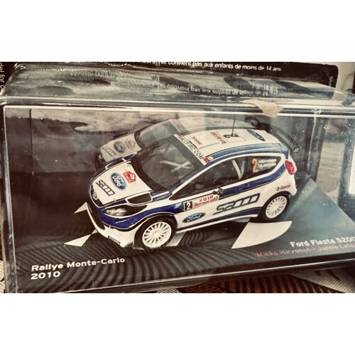 Ford Fiesta S2000 Rallye Monte Carlo 2010 1/43 Neuf Sous Blister