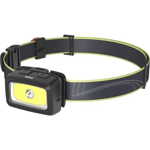 Lampe Frontale Led Hama Hl350, Piles Cob, Sifflet D'avertissement 7 (00228616)