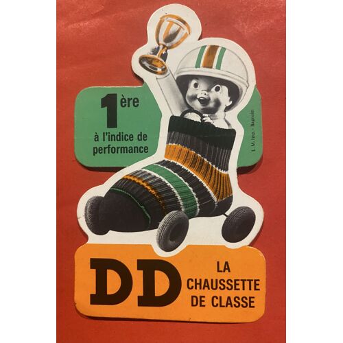 Autocollant Dd Doré Doré La Chaussette De Classe