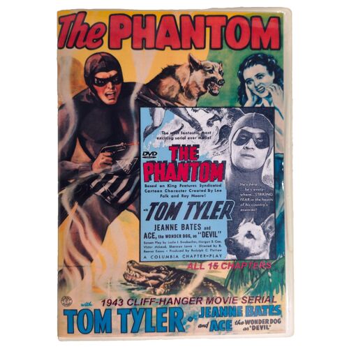 Tom Tyler As The Phantom Movie Serial 15 Chapters / 2 Set Dvd (1943)