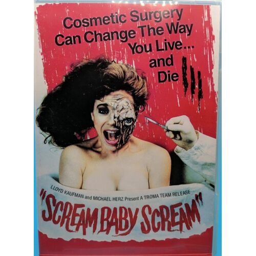 Scream Baby Scream: Troma Dvd (1969) - Horreur Vintage