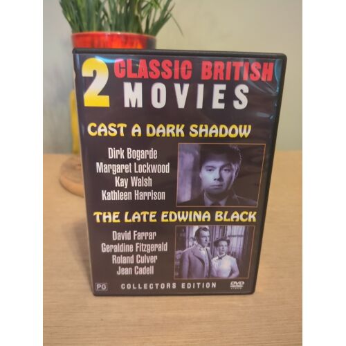 Cast A Dark Shadow The Late Edwina Black - Dvd (1955)