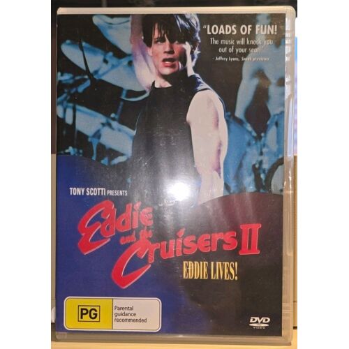 Eddie & The Cruisers Ii - Eddie Lives - Dvd Compatible Uk