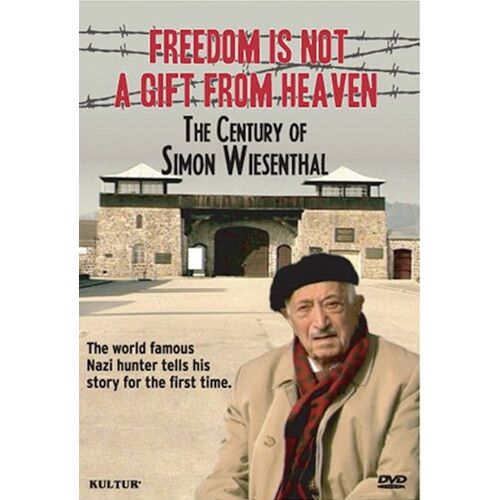 Freedom Is Not A Gift From Heaven - Simon Wiesenthal - Nazi Hunter - Dvd