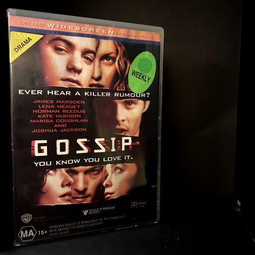 Gossip Stars Joshua Jackson & James Marsden (2000) - Dvd