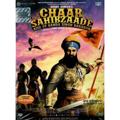 Dvd Chaar Sahibzaade Rise Of Banda Singh Bahadur - Punjabi, Sous-Titres Anglais