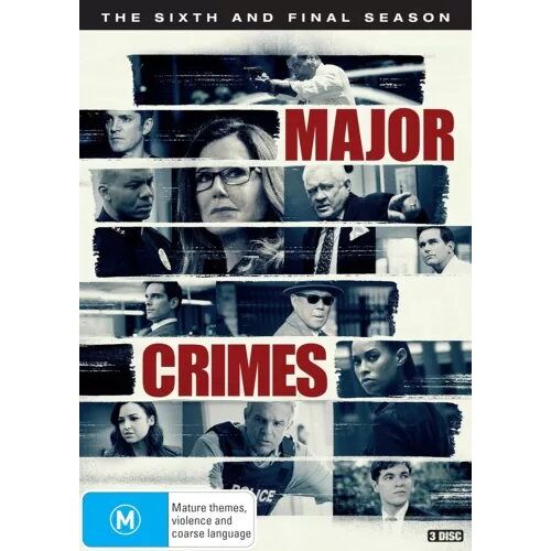 Major Crimes Complete Series 6 - Saison 6 - Dvd Import Us Région 1