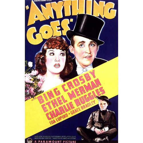 Anything Goes Bing Crosby Lupino Dir. Milestone - Dvd Vintage (1936)