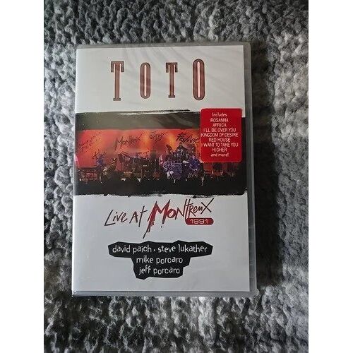 Toto - Live At Montreux 1991 (Dvd) Concert Rock Légendaire