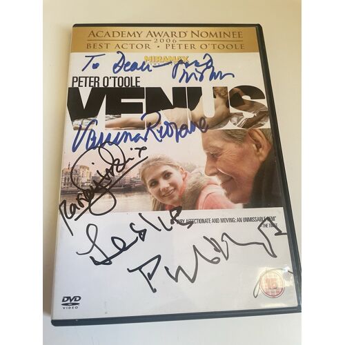 Dvd Venus - Leslie Phillips, Vanessa Redgrave (Signé)