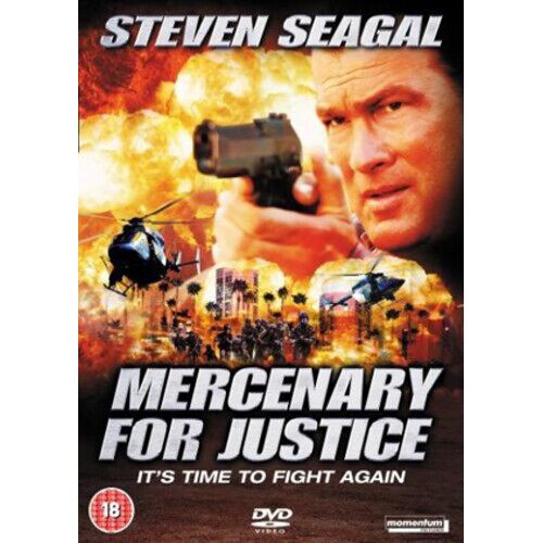 Mercenary For Justice (2006) Dvd - Steven Seagal - Action, Cert. 18