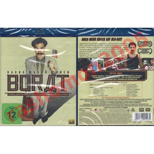Borat Cultural Learnings Of America - Sacha Baron Cohen Blu-Ray (2006)