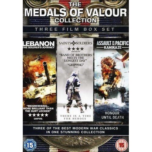 Dvd The Medals Of Valour Collection - 3 Films Liban - Guerre, Historique