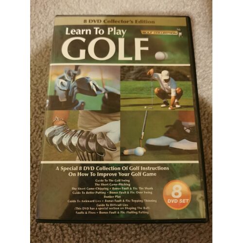 Dvd Learn To Play Golf (2009) - Collector's Edition