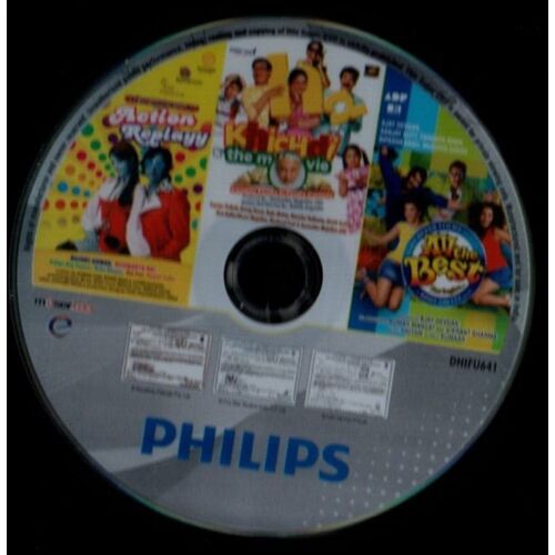 Dvd Bollywood: Action Replayy, Khichdi The Movie, All The Best (Disque Seul)